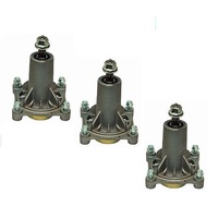 3x Spindle Assembly for 38-54&quot; Husqvarna Poulan Pro Mowers LT1597 532 18 72-92