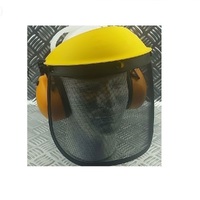 FM RADIO EAR MUFFS & SAFETY VISOR  FACE SHIELD FOR  CHAINSAW AND TRIMMER
