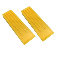 2x 10&quot; Chainsaw Tree Felling &amp; Splitting Wedges Wedge Chain Bar