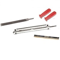 Chainsaw Sharpening Kit with 3/16 Round File suits 325 Chain File Guide Tool