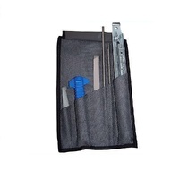 Vallorbe Swiss Chainsaw Sharpening Kit for 5/32&quot; Depth Gauge &amp; Pouch