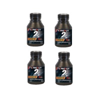 4x Prokut 2 Stroke Oil for Lawnmower Brushcutter Trimmer Chainsaws