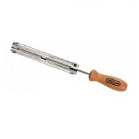Genuine Oregon Chainsaw Sharpening File Kit with 7/32 Round for 3/8 Chain