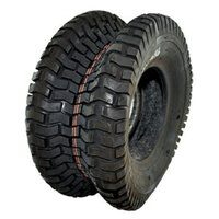 Universal 13x6.50-6 Block Turf Pattern Tubeless Type Tyre 4 Ply for Lawn Mowers