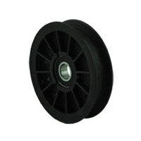 Universal Multi-Fit Nylon Flat Idler Pulley for Various Applications 108mm