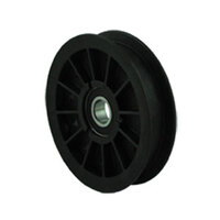 Universal Multi-Fit Nylon Flat Idler Pulley for Various Applications 100.8mm