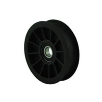 Universal Multi-Fit Nylon Flat Idler Pulley for Various Applications 118mm