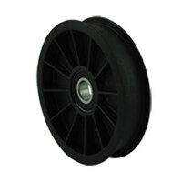 Universal Multi-Fit Nylon Flat Idler Pulley for Various Applications 126mm