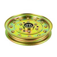 Aftermarket Deck Steel Flat Idler Pulley Suitable For Toro Z Master Replaces 116-4667 132-9424