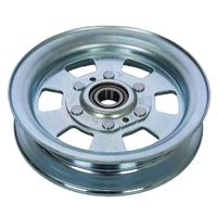 Flat Idler Pulley Suits Toro Z Master &amp; TITAN Selected 48" - 72" Cut Deck  - Steel