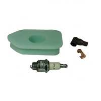 Air Filter Spark Plug &amp; Plug Cover suits Briggs Motors 272235 Filter
