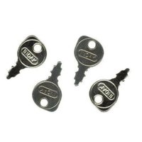 4x Ride on Mowers Keys suits Husqvarna MTD Cox Rover 725 0128 AM015 A07679