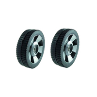 2x 7 1/2&quot; Wheels w/ Bearings fits Rover Craftsman Lawn Mowers A03320 A10621