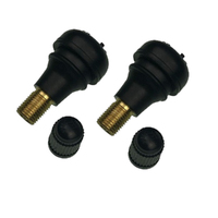 2x Ride on Mower Universal Valve Stem suitable for Tubeless Tyres