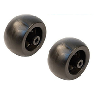 2x Aftermarket 5&quot; Universal Deck Wheels Suitable For Toro Ride on Mowers 112-0677