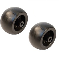 2x 5&quot; Universal Deck Wheels fits John Deere Ride on Mowers M84690
