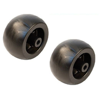 2x 5&quot; Universal Deck Wheels fits Husqvarna Ride on Mowers 532 17 48-73
