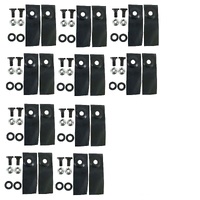 Australian Made 20x Blades &amp; Bolts fits 19&quot; Cut Masport &amp; Morrison Mowers