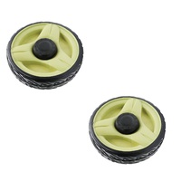 2x Front Lawn Mower Wheel for Honda HRU196 HRU216 44710-VLP-B40