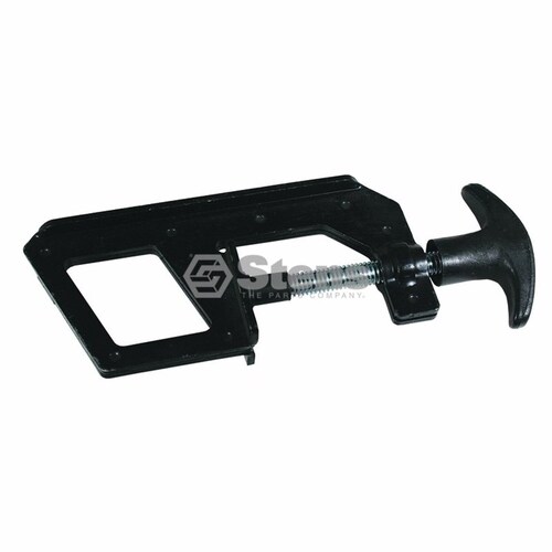 RIDE ON MOWER AND LAWN MOWER BLADE STOP LOCK FOR REMOVING BAR BLADES