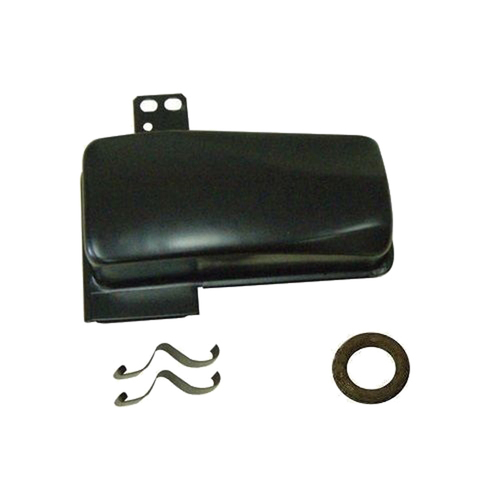LAWN MOWER MUFFLER FOR VICTA VC160 MOTORS INCLUDES CLIPS & GASKET