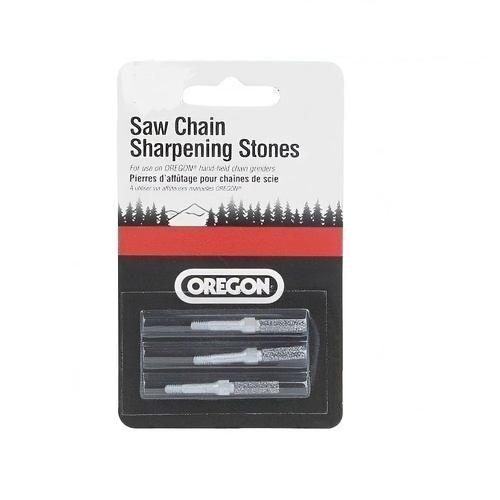 OREGON CHAINSAW CHAIN SHARPENING GRINDING STONES THREADED  5/32" FOR 3/8LP CHAIN