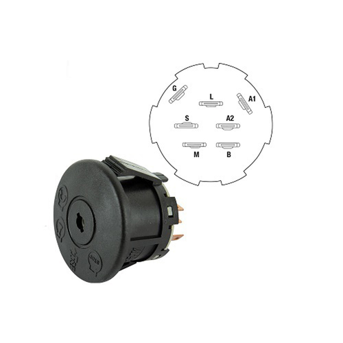 IGNITION SWITCH FOR HUSQVARNA RIDE ON MOWERS 532 19 33-50
